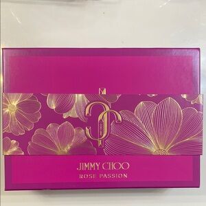 Jimmy Choo Rose Passion Pink and Gold Box